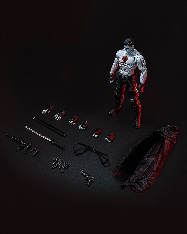 threezero FigZero S VALIANT Bloodshot Unleashed 1/12 Scale