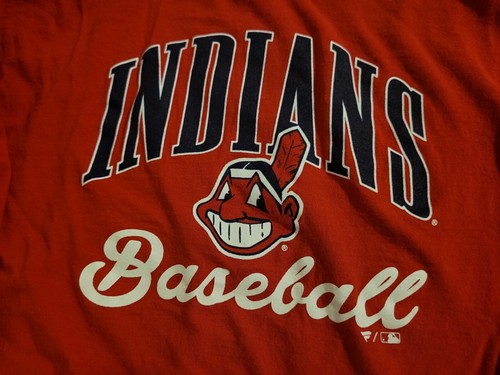 Cleveland Indians Fanatics Women's Long-Sleeve V-Neck T-Shirt Red Size XL Read - Picture 4 of 6
