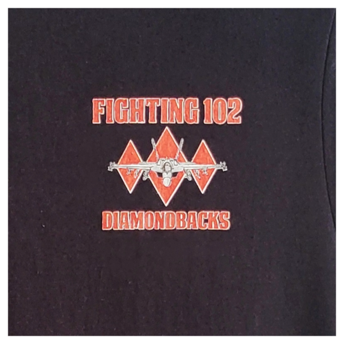 FIGHTING 102 DIAMONDBACKS LEGACY T-SHIRT - Size: Medium - Picture 2 of 5