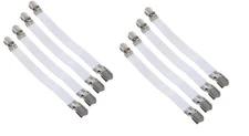 Set of 8 Mattress Clips Sheet Holders Sheet Bed Suspenders Adjustable Metal Heav