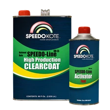 Automotive Very Fast Dry Clear Coat, 3:1 mix Clearcoat gallon Kit w/Fast Act.