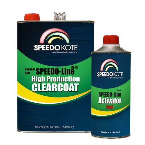 Automotive Very Fast Dry Clear Coat, 3:1 mix Clearcoat gallon Kit w/Fast Act.