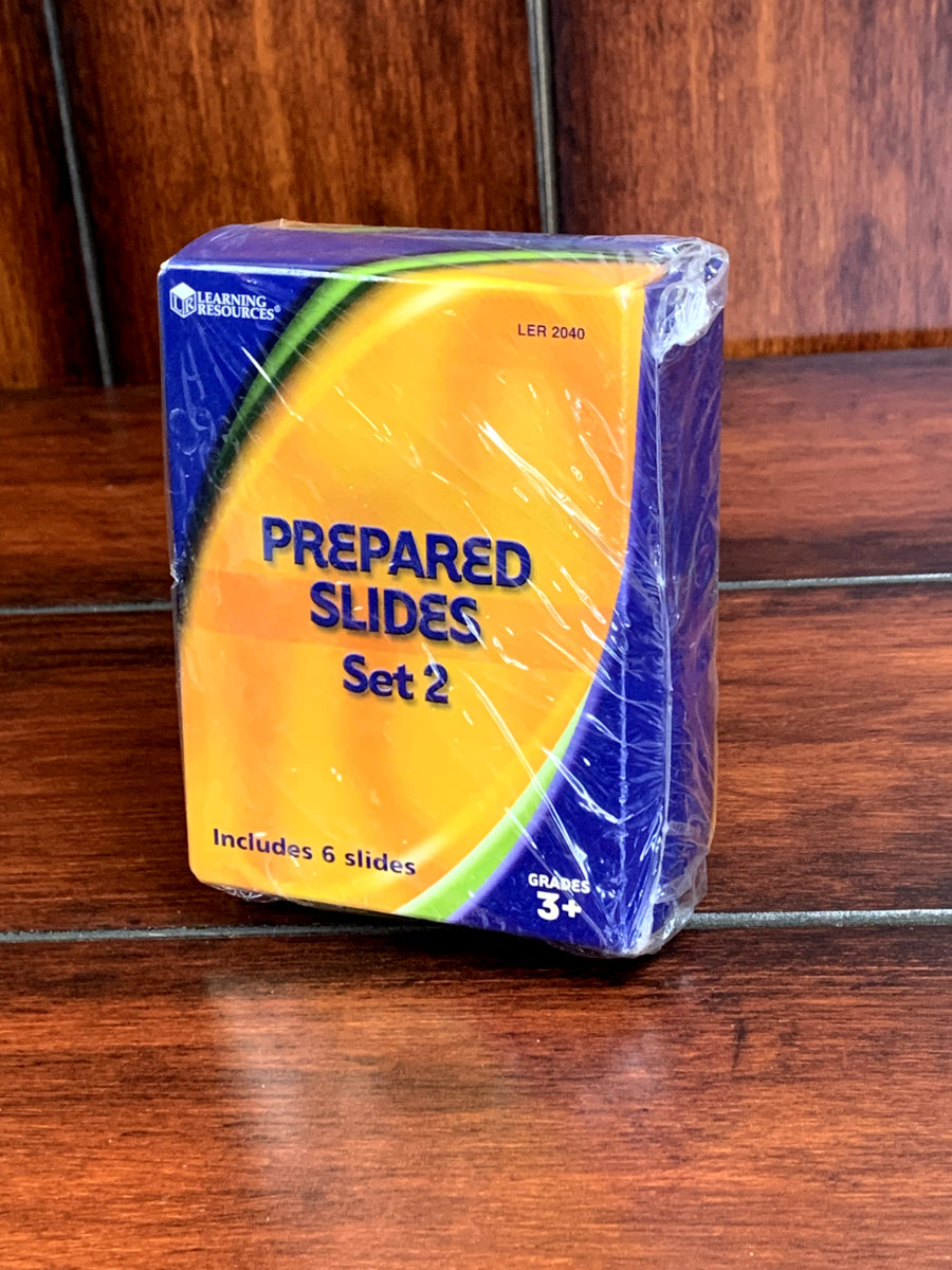 LEARNING RESOURCES LER2041 Prepared Slides Combo Sets 1 & 2
