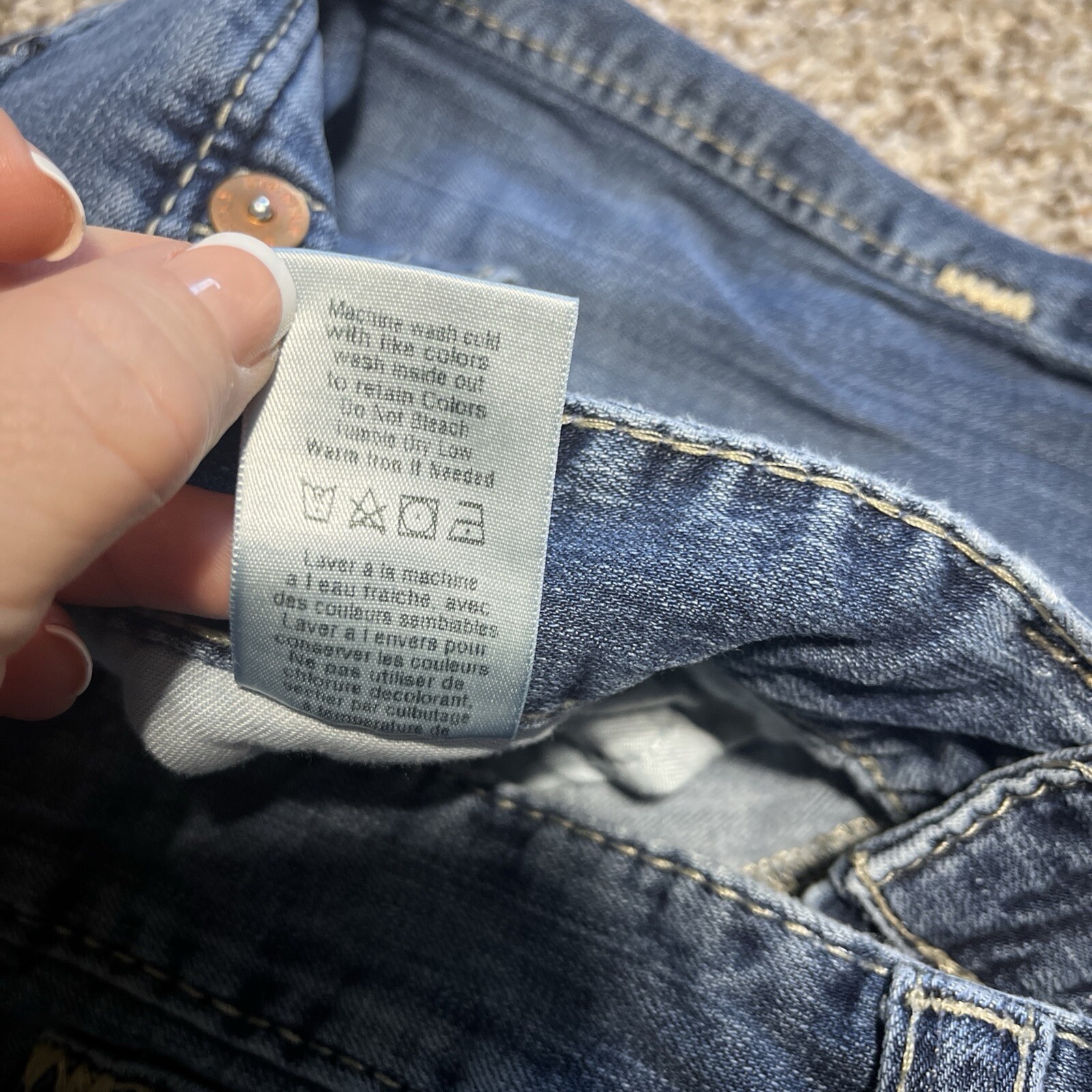 Big Star Union Regular Straight Cut Blue Denim Jeans Mens 35 X 31 - View 5