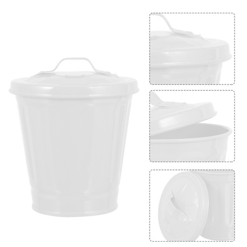 Mülleimer Freien Mülltonne Müllgroßbehälter Mülleimer Tisch Mülleimer mit Deckel - Bild 15 von 26