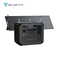 BLUETTI AC70 768Wh 1000W Portable Power Station+120W Solar Panel Camping Trip
