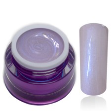 Gel Colorante Metallizzato Perla Pastello Viola LED Gel UV French Nail Art Nail Design