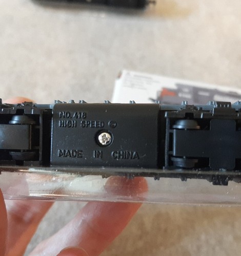 Par de locomotoras de tren de juguete #418 productos metálicos de alta velocidad SOUTHERN PACIFIC 9725 - Imagen 7 de 15