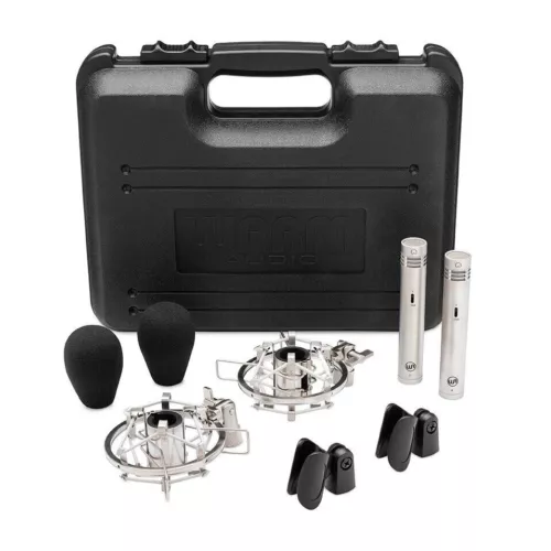 Warm Audio WA-84 Small Diaphragm Condenser Mic Stereo Pair – Nickel 860191002142