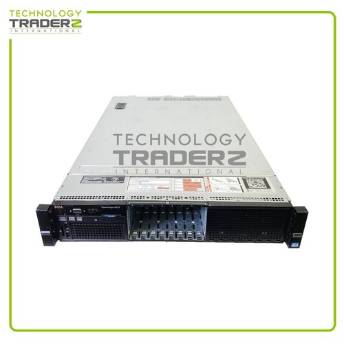 XRT6M Dell PowerEdge R820 4P Xeon E5-4640 v2 2.20GHz 64GB 8x SFF Server W/ 2xPWS