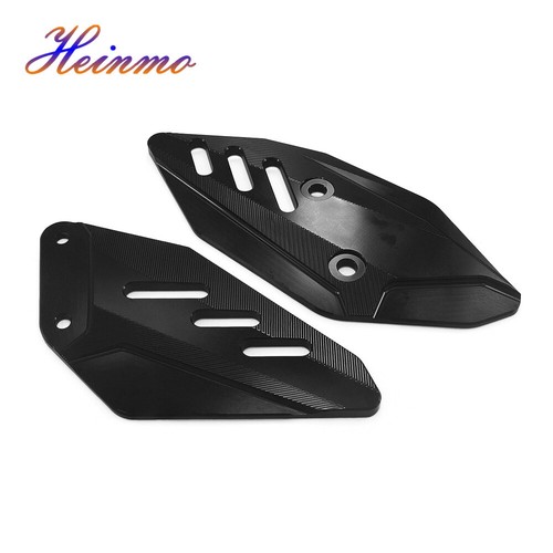 Motorcycle CNC Footpeg Footrest Heel Plate Guard For 2019 - 2023 R3 MT-03 - Picture 3 of 7