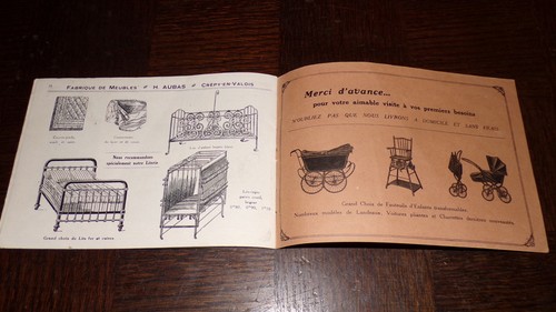 CATALOGUE H. AUBAS - Crépy-en-Valois (Oise) - Fabrique de meubles - Imagen 8 de 9