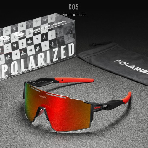 KDEAM Fahrradbrille UV400 Polarisierte Outdoor Sport TR90 Sport Sonnenbrille DE - Bild 15 von 26