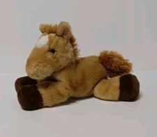 Aurora World Mini Flopsie PRANCER the HORSE Plush 8" Soft Stuffed Animal