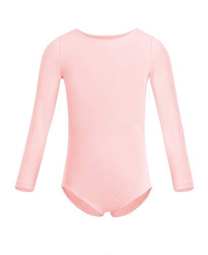Girls Classic Long Sleeve Gymnastics Dance Leotard with Chiffon Tied Skirt - Bild 4 von 87
