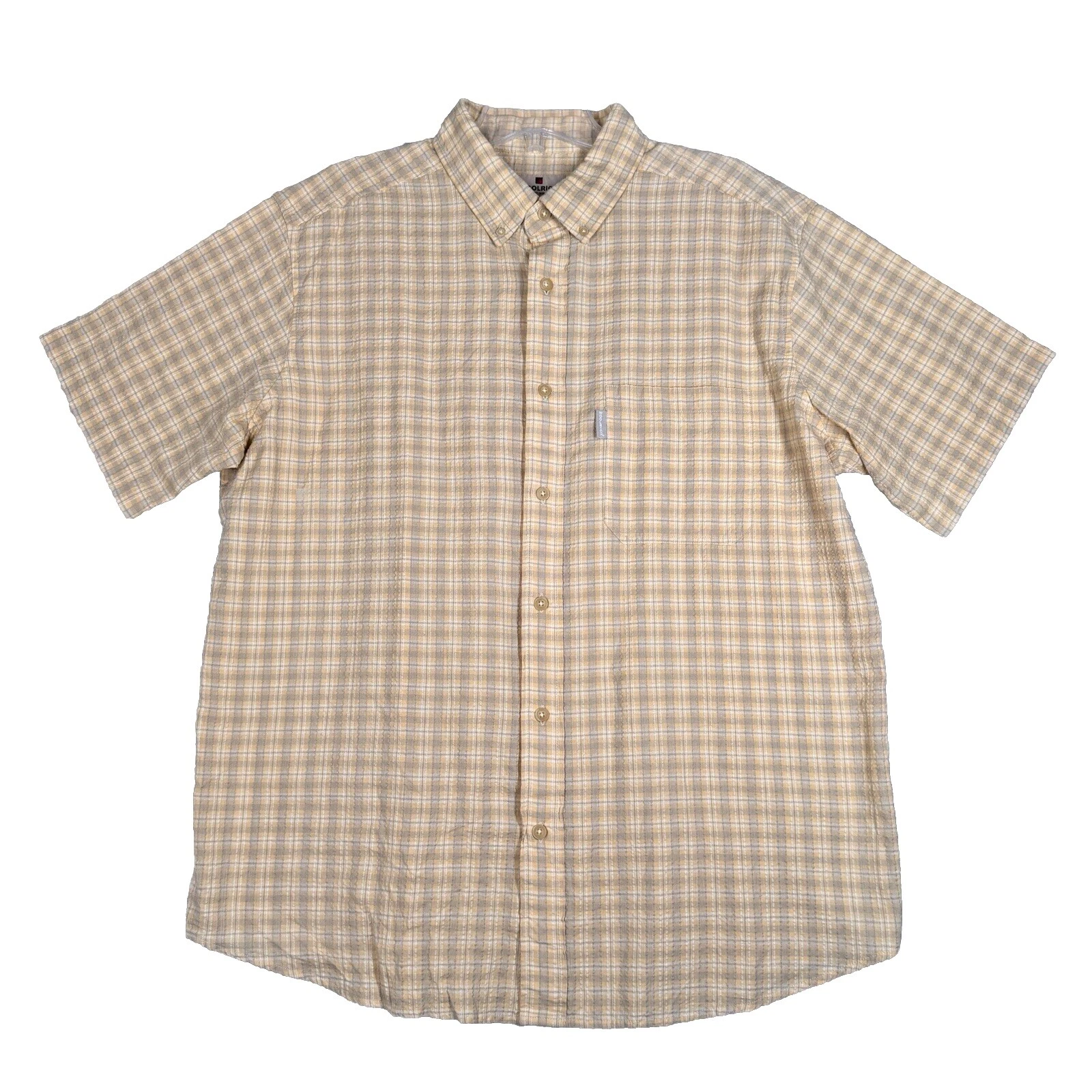 Мужские рубашки с коротким рукавом Woolrich размер XL