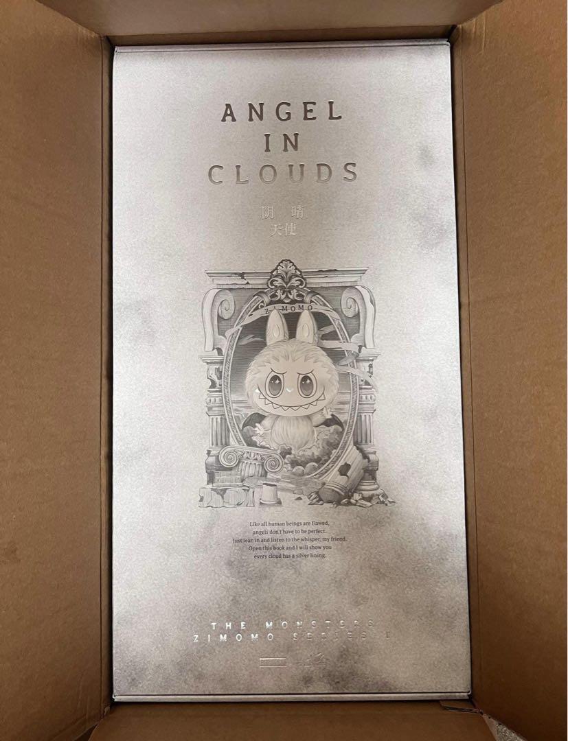 Pop Mart The Monsters Angel In Clouds Vinyl Face Plush