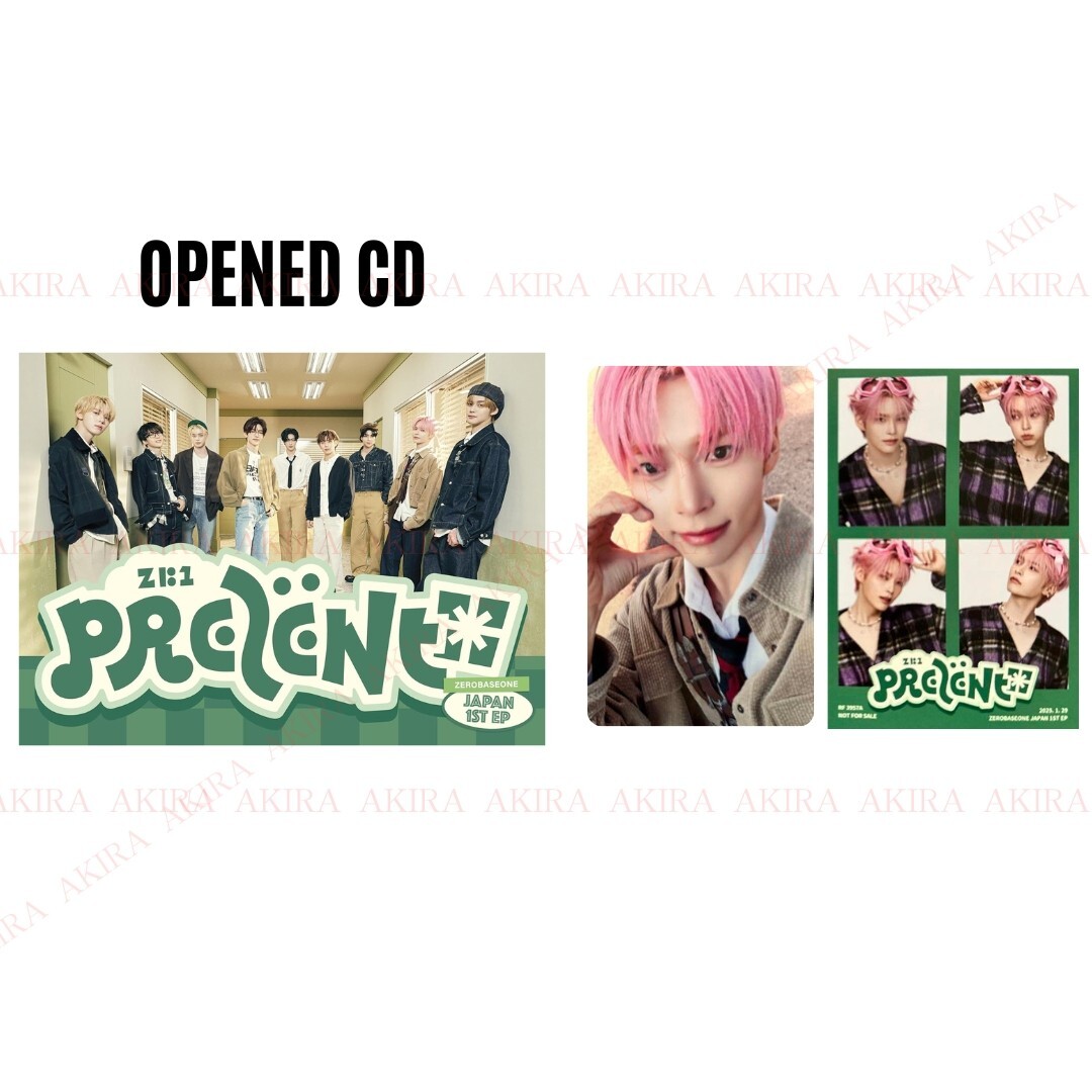 ZB1 CD 1st EP PREZENT 通常盤 新品未開封　40枚 ZEROBASEONE PREZENT JAPAN 1st EP Sealed CD Photo card