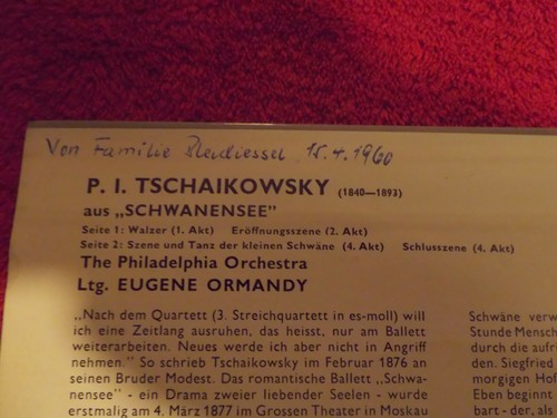 The Philadelphia Orchestra - Schwanensee  Tschaikowsky    German Philips 45 - Bild 4 von 4
