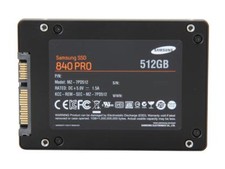 SAMSUNG 840 Pro Series MZ-7PD512BW 512GB SATA III MLC Solid State Drive SSD