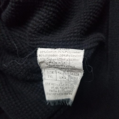 Arizona Wildcats Thermal Lined Hoodie Men 2XL Black Champs Sweatshirt Zipper - Picture 13 of 14