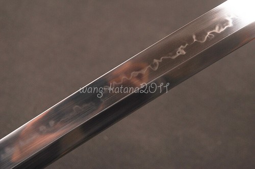 40'' Top Grade Tachi Clay Tempered T10 Handmade Sharp Japanese Sword Real Hamon - Picture 11 of 12