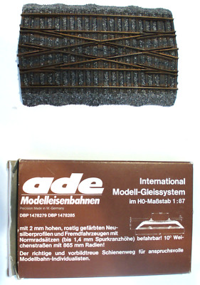 ade h0 gleis Nr.1242 Doppelkreuzung