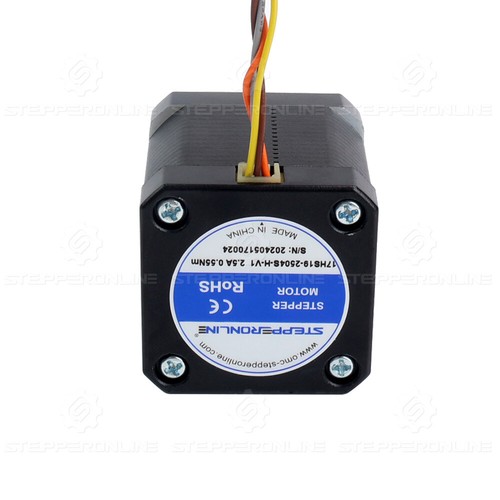 STEPPERONLINE Nema17 Φ5mm 55Ncm 55mm High Temp Schrittmotor Round Shaft H 180C - Bild 4 von 6