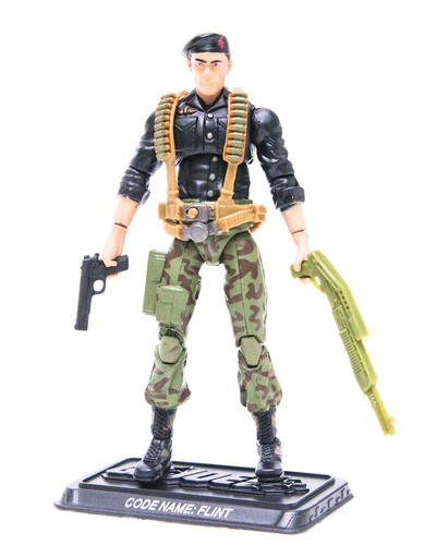 Hasbro G.I. 2007 Figura de acción Joe 25th Anniversary FLINT v11 | ¡100% completa! - Imagen 10 de 15