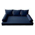 *COVER ONLY*-Style 3 Outdoor Daybed Mattress Bolster Pillow Pipe Trim Crib-AD101