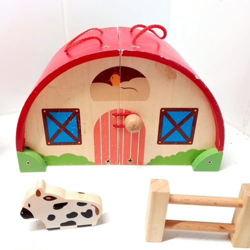 Wooden Baby Toys Noahs Ark, Farm House, Clock, Animals & Cars - Picture 5 of 10