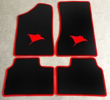 Autoteppich Fußmatten für Opel Manta B und CC  Rochen rot Neuware 4teilig