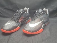 Nike Hyperlive Mens size 7.5 Gray/Red/Black 819663-002 Good Condition Few Wears