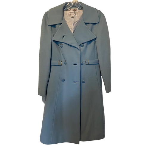 VTG Saks Fifth Avenue YOUNG DIMENSIONS Blue Coat