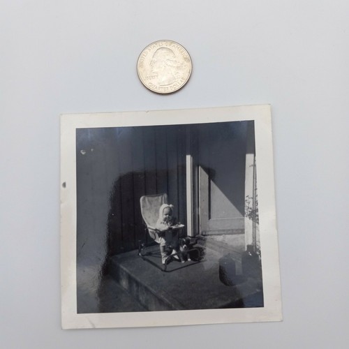 Foto d'epoca bambino cucciolo adorabile animale domestico bambino carino piccolo retrò snapshot amici - Foto 3 di 5