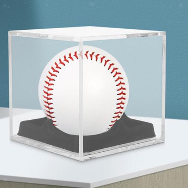 Dustproof Storage Box Baseball Display Case for Bedroom Hotel Handmade Craft Dustproof Storage Box Baseball Display Case for Bedroom Hotel Handmade Craft