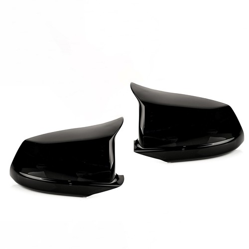 2x Seitenspiegel Spiegelkappe Abdeckung Schwarz glänzend für BMW 5er F10 F11 - Bild 2 von 10