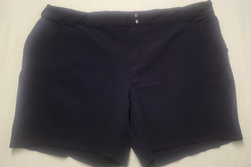 Columbia PFG Women's navy blue shorts Sz24 EUC