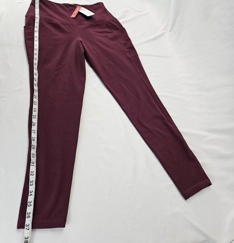 Women's Fleece Lined Leggings Thermal Warm Winter High Waisted Yoga Sz M - Picture 15 of 16