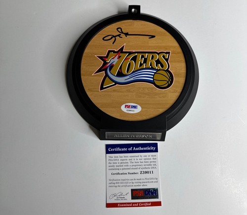 Allen Iverson Signed 1/6 Scale Philadelphia 76ers Enterbay Figurine PSA Z39011 - Picture 2 of 2