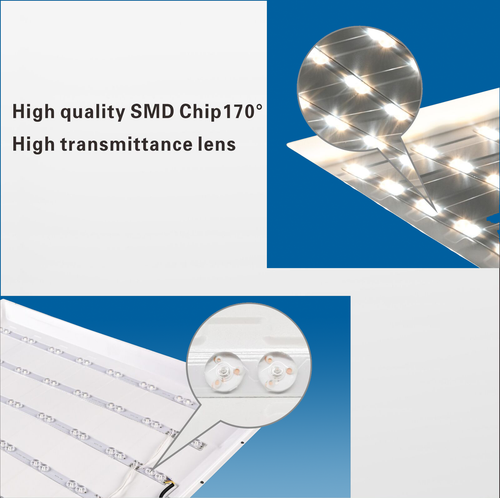 2 Pack/4 Pack 40W LED Office T Bar Panel light Troffer Dimmable Tri-color - Picture 6 of 21