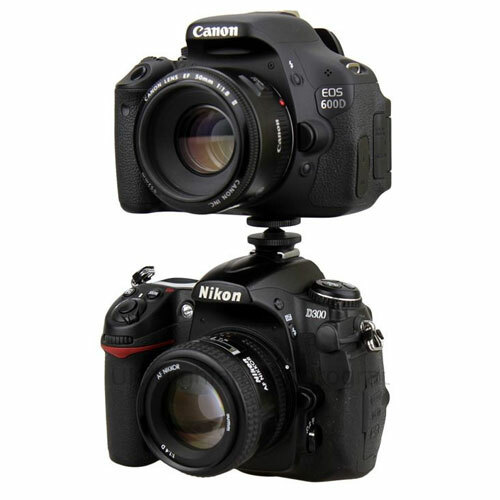 JJC MSA-11 Standard Hot Shoe Mount Adapter 1/4"-20 Male Screw & Thread Socket H6 - Picture 1 of 4