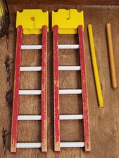FISHER PRICE #902 Junior CIRCUS Vintage 1963 w/2 LADDERS, 2 POLES Used