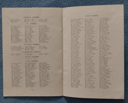 1943 Chester County Pennsylvania 50th Historical Society booklet West Chester PA - Picture 4 of 4