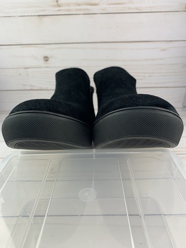 Zapatilla deportiva sin cordones Harlan Coconuts by Matisse para mujer talla 8M negra terciopelo NUEVA - Imagen 5 de 11