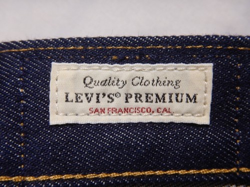 Levi's 501 SAMPLE Denim 150 Years Selvedge Jeans Anniversary Size 32 X 33 - Picture 8 of 15