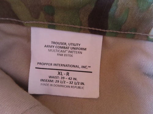 Propper Army Utility Trouser Camo Pants sz XL NWOT - Picture 6 of 8