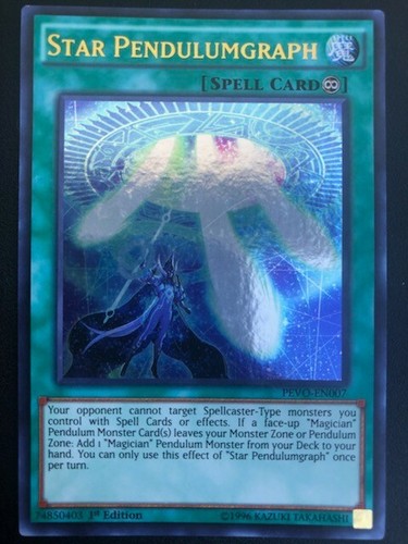 YUGIOH PENDULUM MAGICIAN DECK- ASTROGRAPH SORCERER- PURPLE POISON- DOUBLE IRIS - Picture 7 of 10
