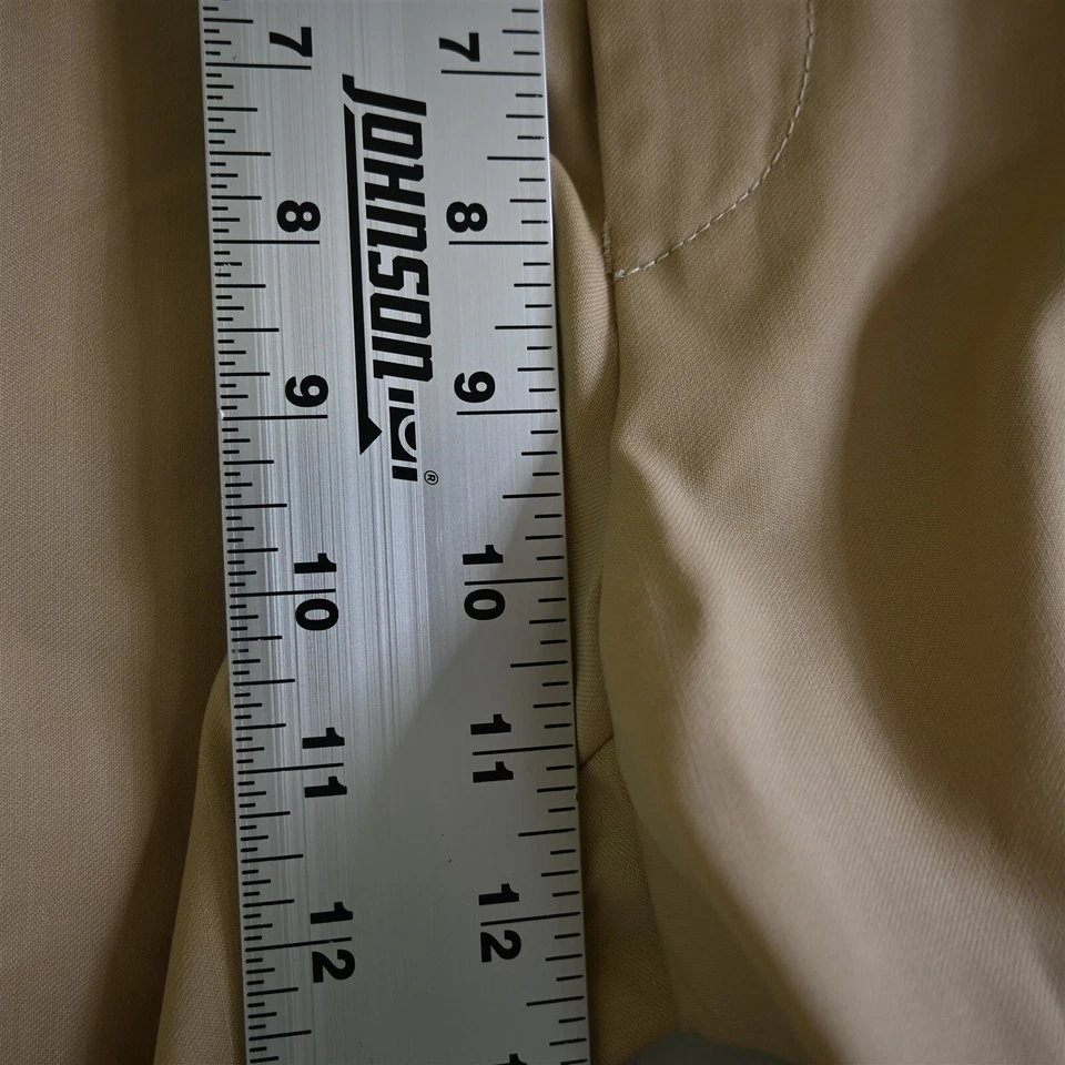 Polo Ralph Lauren 36x34 Summerweight 100% Wool Pleated Cuffed Italy Dress Pants - Image 3 of 4