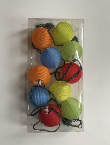Patio and Garden Lights With Ten Lanterns String Of Lights Camping Lights